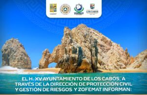 Restringe Ayuntamiento acceso a Playa del Divorcio por riesgo extremo en el Arco