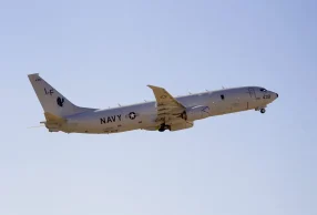 Un avión patrulla de Estados Unidos sobrevuela el estrecho de Taiwán