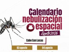 Continúa fumigación contra el mosquito del dengue en colonias de Cabo San Lucas