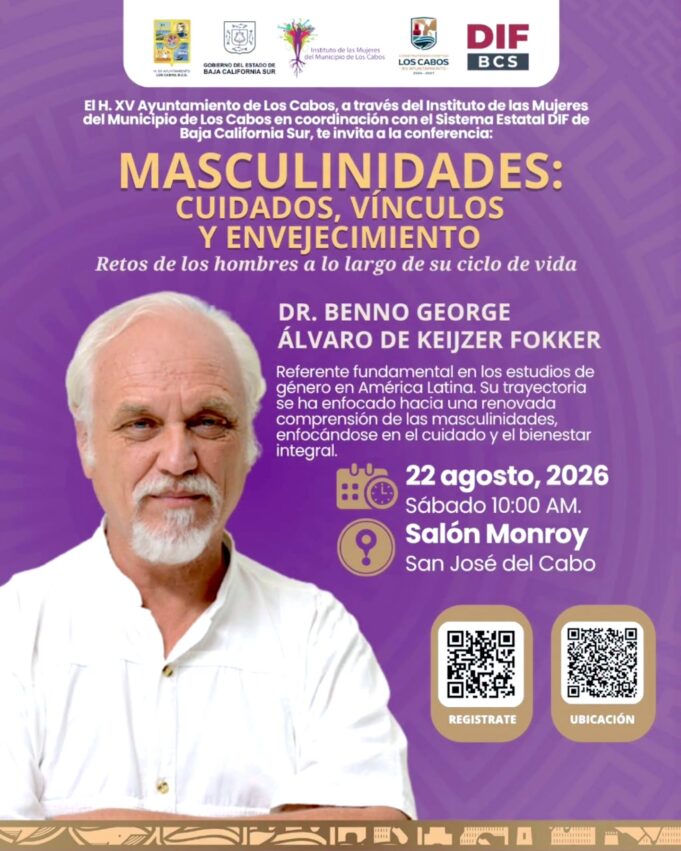 CONFERENCIA DR. BENNO DE KEIJZER MASCULINIDADES ENVEJECIMIENTO