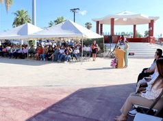 Delegación de Cabo San Lucas reanuda actividades con ceremonia cívica