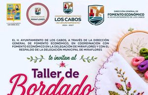 Invitan a participar en el Taller de Bordado de Servilletas en Miraflores