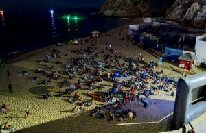 Cine de Verano en tu Playa concluirá este domingo con la proyección de “Tiburón” en Playa El Corsario