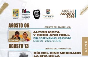 Invitan a disfrutar cine gratuito al aire libre en el Cerrito del Timbre de Cabo San Lucas