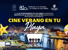 Ofrecerá ICA Los Cabos funciones gratuitas de cine en playa El Corsario