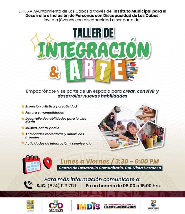 IMDIS TALLER INREGRACIÓN & ARTE