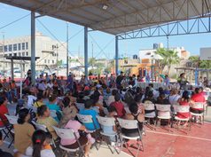 Jornada Social acerca apoyos y servicios a familias de Los Cangrejos