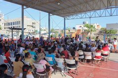 Jornada Social acerca apoyos y servicios a familias de Los Cangrejos