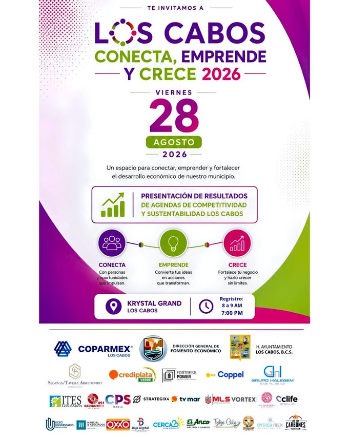 LOS CABOS CONECTA, EMPRENDE Y CRECE 2026