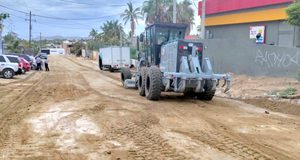 Rehabilita Servicios Públicos de Los Cabos calles y caminos afectados por recientes lluvias