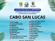Colocan bandera roja en playas de Los Cabos por condiciones del mar