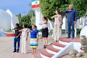 Fortalecen valores cívicos y vocación de servicio en Cabo San Lucas