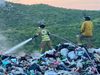 Atiende Bomberos Cabo San Lucas incendio en Relleno Sanitario de La Candelaria CSL