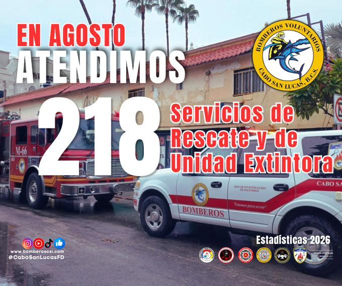 BOMBEROS CSL ATENCIÓN EMERGENCIAS AGOSTO 3