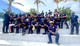 Bomberos de Cabo San Lucas refuerza entrenamiento en rescate en aguas rápidas