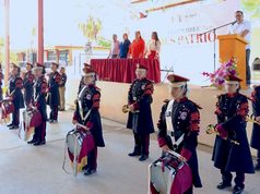 Delegación de Cabo San Lucas arranca festejos patrios en la colonia Lomas Altas