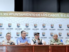 Sesiona en Los Cabos el Consejo Municipal de Protección Civil ante trayectoria del ciclón tropical “Polo”