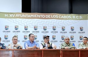Sesiona en Los Cabos el Consejo Municipal de Protección Civil ante trayectoria del ciclón tropical “Polo”