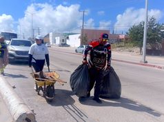 Delegación y Servicios Públicos refuerzan atención a vialidades afectadas por lluvias en CSL