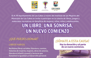 Invita IMMLC a sumarse a colecta de libros, juegos y materiales recreativos