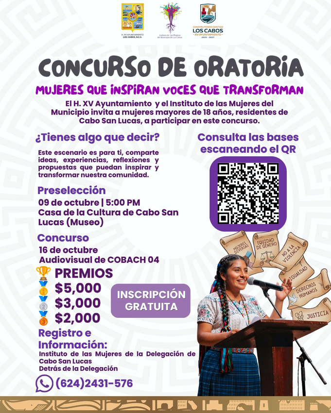 IMMLC CONCURSO ORATORIA MUJERES CSL