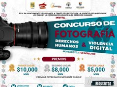INJUVE Los Cabos ofrece premio de $10 mil pesos en Concurso de Fotografía “Derechos Humanos & Violencia Digital”