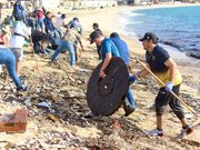 Disminuye 80% el arrastre de residuos a playas de Cabo San Lucas tras lluvias de Marie