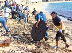 Disminuye 80% el arrastre de residuos a playas de Cabo San Lucas tras lluvias de Marie