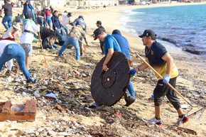 Disminuye 80% el arrastre de residuos a playas de Cabo San Lucas tras lluvias de Marie