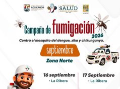Fumigación contra el dengue llegará este jueves y viernes a La Ribera, El Campamento y Santa Cruz