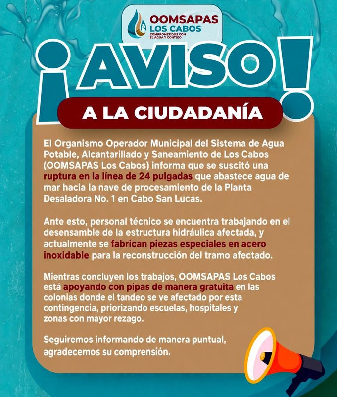 OOMSAPAS REPARACIÓN DESALADORA 1 1