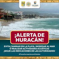 Por oleaje elevado, Protección Civil de Los Cabos exhorta a ciudadanía a no acudir a playas ni acercarse a la orilla