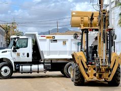 Obras Públicas retira azolve y rehabilita vialidades en Los Cabos tras lluvias