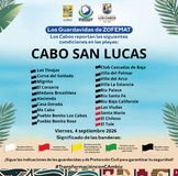 Mantiene Zofemat Los Cabos restricciones en playas por fuerte oleaje