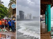 Polo sigue avanzando como huracán categoría 5 en el Pacífico y provoca lluvias fuertes en 6 estados