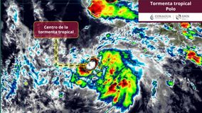 Se forma tormenta tropical Polo; SMN prevé que se convierta en huracán categoría 4