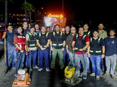 Supervisa alcalde Christian Agúndez reactivación de bacheo intensivo en Cabo San Lucas