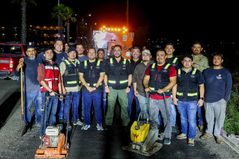 Supervisa alcalde Christian Agúndez reactivación de bacheo intensivo en Cabo San Lucas