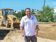 Supervisa alcalde Christian Agúndez rehabilitación de vialidades en Cabo San Lucas