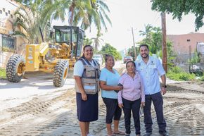 Fortalece Ayuntamiento de Los Cabos infraestructura vial con rehabilitación de calles en colonia Buenos Aires