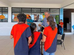 Promueven la historia y patrimonio cultural de Cabo San Lucas a estudiantes del Instituto Santa María