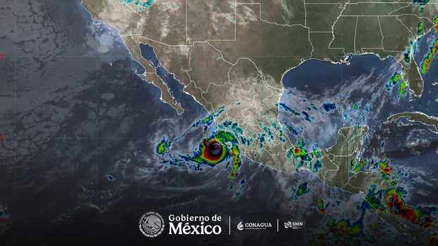 Monitoreo del huracán Simón categoría 4, en vivo