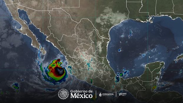 Monitoreo del huracán Simón categoría 2, en vivo