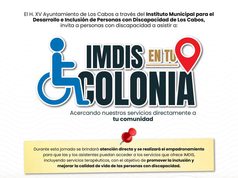 Acercará Ayuntamiento atención y empadronamiento a personas con discapacidad con la jornada “IMDIS en Tu Colonia” en SJC