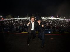Ante más de 90 mil personas, Alfredo Olivas canta con Cabo San Lucas en las Fiestas Tradicionales 2026