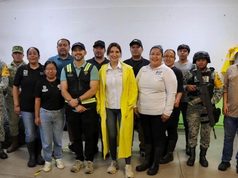 Supervisa Sol Delgado en recorrido nocturno operatividad de refugios temporales en Los Cabos