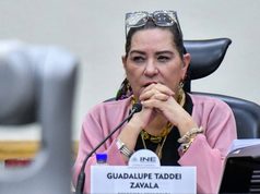 Taddei presenta su renuncia al INE ante la Cámara de Diputados
