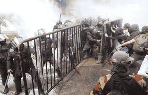 Liberan a 6 de 39 manifestantes detenidos en marcha por el agua en Guadalajara