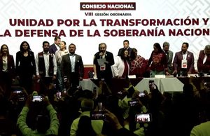 Toman protesta a los 17 coordinadores de Morena de cara a las elecciones 2027