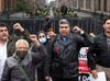 Trabajadores del IMSS protestan en Palacio Nacional y se manifiestan en Reforma; Sheinbuam afirma que avanza nueva propuesta salarial